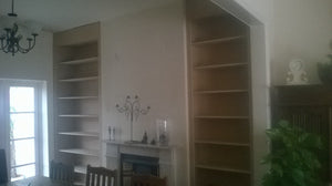 Bespoke Cabinets with Bookcases